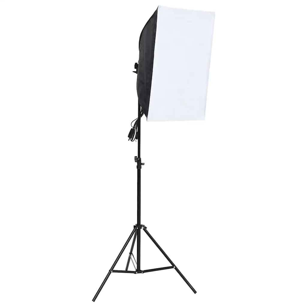Vidaxl fotostudioset met softboxlamp en achtergrond