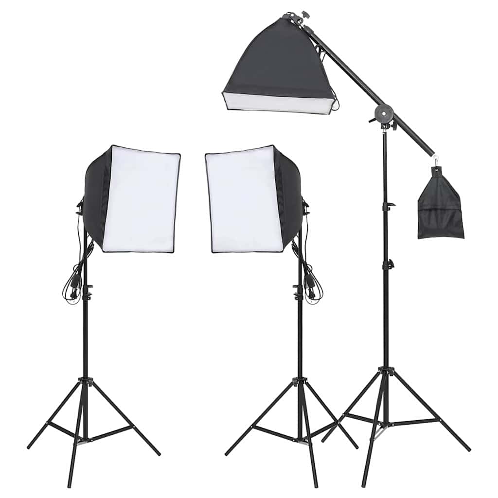 VidaXL Fotostudioset met verlichtingsset