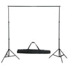 Vidaxl fotostudioset met verlichtingsset, achtergrond en reflector