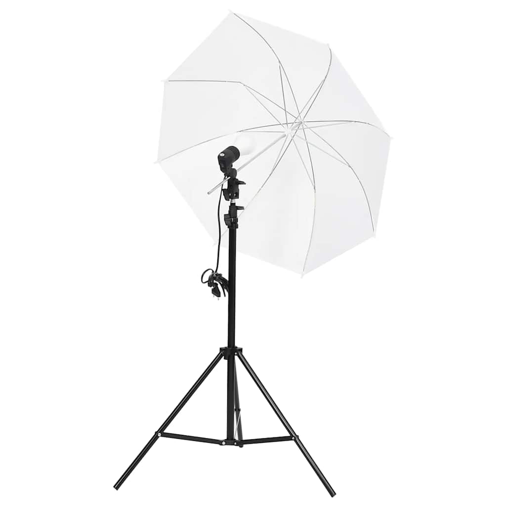 Vidaxl fotostudioset met verlichtingsset, achtergrond en reflector