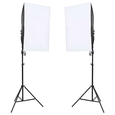Vidaxl fotostudioset met verlichtingsset en achtergrond