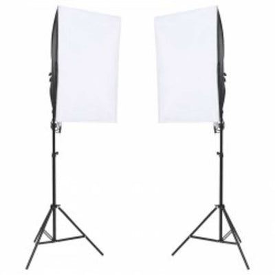 Vidaxl fotostudioset met verlichtingsset en achtergrond