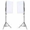 Vidaxl fotostudioset met verlichtingsset, achtergrond en reflector