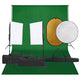 Vidaxl fotostudioset met verlichtingsset, achtergrond en reflector