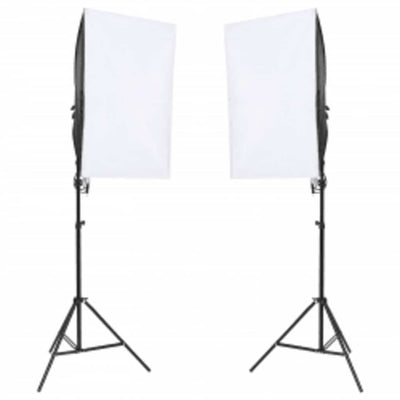 Vidaxl fotostudioset met verlichtingsset, achtergrond en reflector