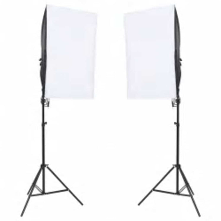 Vidaxl fotostudioset met verlichtingsset, achtergrond en reflector