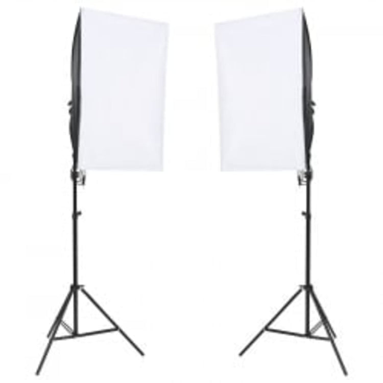 VidaXL Fotostudioset met verlichtingsset, achtergrond en reflector