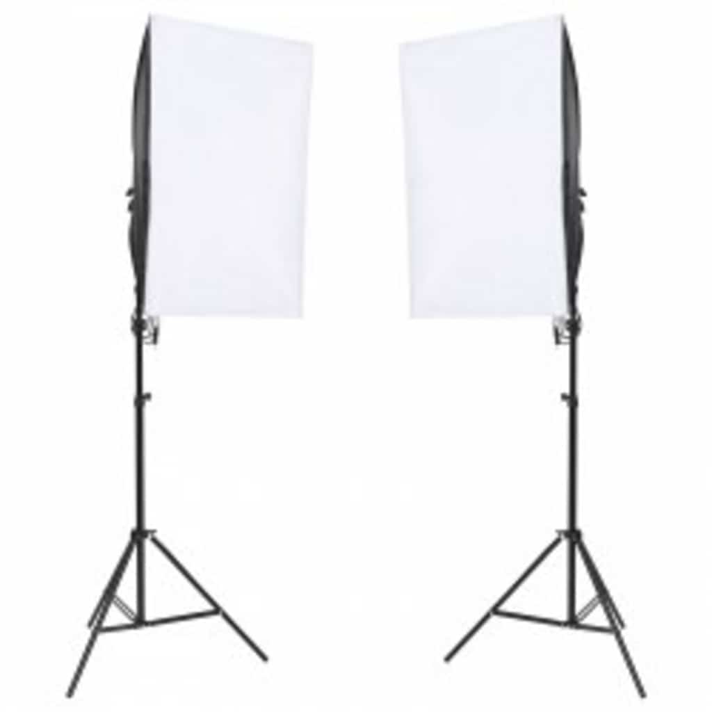 Vidaxl fotostudioset met verlichtingsset en achtergrond