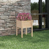 Vidaxl plantenbak 50x50x70 cm massief grenenhout