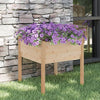 Vidaxl plantenbak 70x70x70 cm massief grenenhout