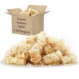 Vidaxl houtwolaanstekers bio dennen paraffine 5 kg - afbeelding 2