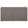 Vidaxl kussenbox 85 l 86x40x42 cm grijs