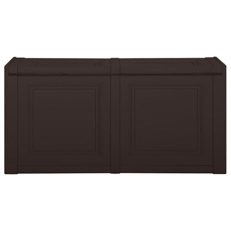 Vidaxl kussenbox 85 l 86x40x42 cm bruin