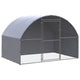 Vidaxl kippenren 3x2x2 m gegalvaniseerd staal