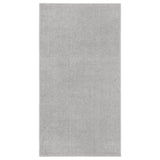 Vidaxl vloerkleed kortpolig 80x150 cm lichtgrijs - afbeelding 1