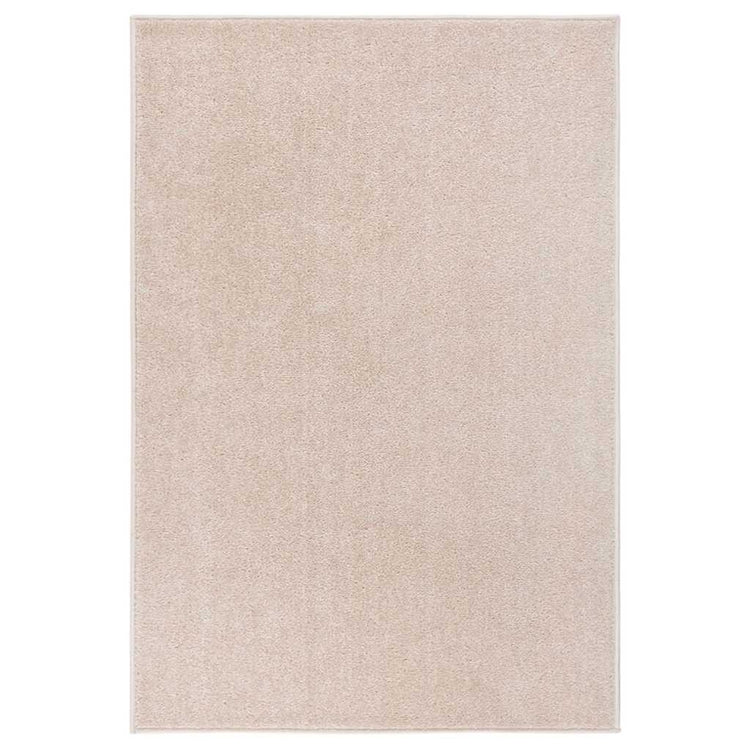 Vidaxl vloerkleed kortpolig 200x290 cm donkerbeige