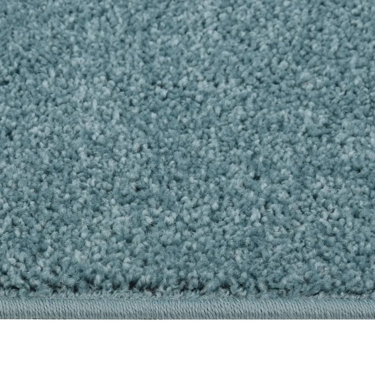 Vidaxl vloerkleed kortpolig 140x200 cm blauw