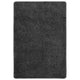 Vidaxl vloerkleed shaggy anti-slip 160x230 cm donkergrijs