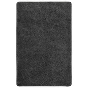Vidaxl vloerkleed shaggy anti-slip 200x290 cm donkergrijs - afbeelding 1