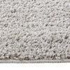 Vidaxl vloerkleed shaggy anti-slip 80x150 cm lichtgrijs