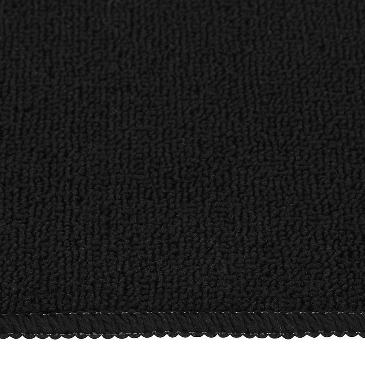 Vidaxl trapmatten 15 st anti-slip rechthoekig 75x20 cm zwart