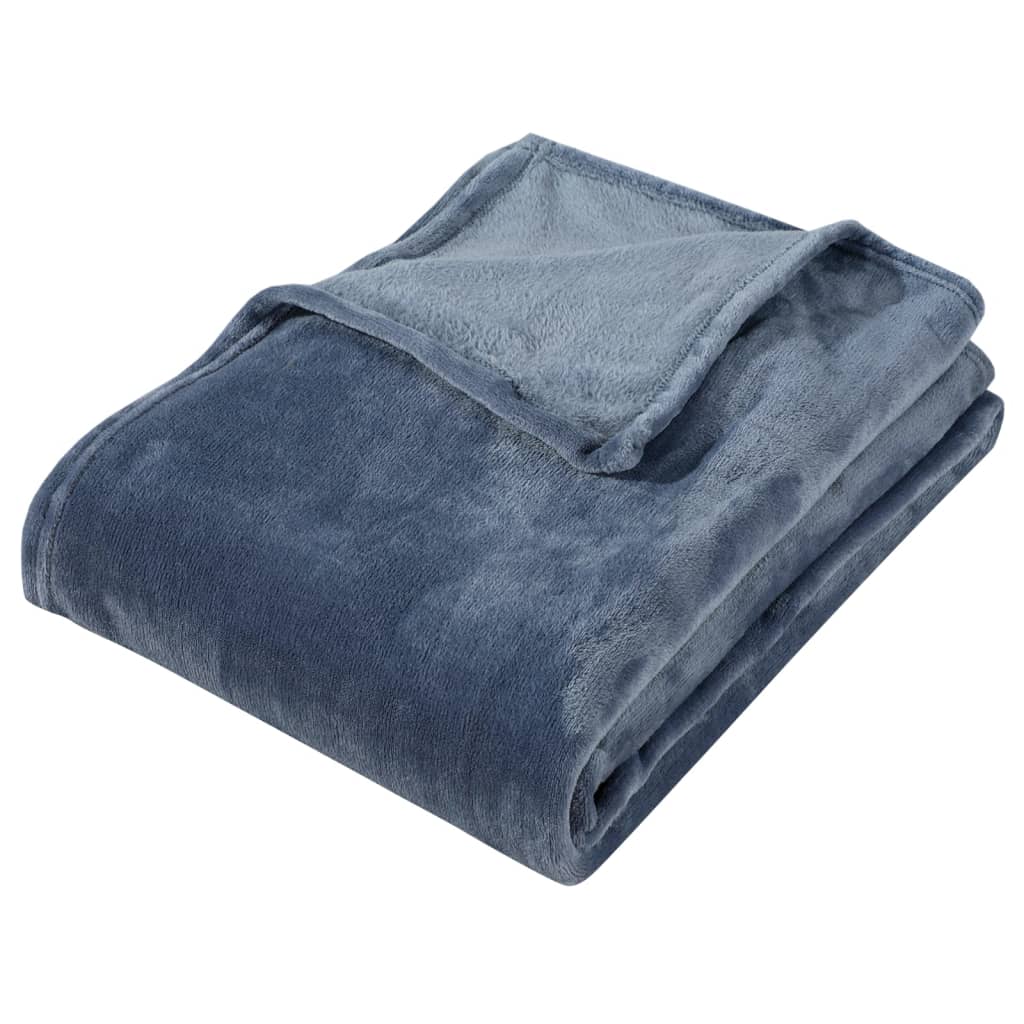 Vidaxl deken 150x200 cm polyester ultiem grijs