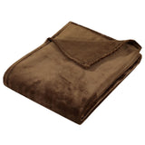 Vidaxl deken 150x200 cm polyester cacaobruin - afbeelding 3