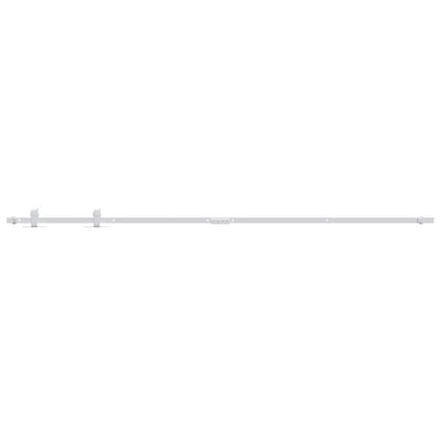 Vidaxl ophangset voor minischuifdeur 183 cm koolstofstaal wit