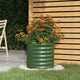 Vidaxl plantenbak 40x40x36 cm gegalvaniseerd staal groen