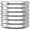 Vidaxl plantenbak 40x40x36 cm gegalvaniseerd staal zilverkleurig