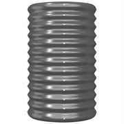 Vidaxl plantenbak 40x40x68 cm gegalvaniseerd staal antracietkleurig - afbeelding 3