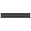 Vidaxl plantenbak 224x40x36 cm gegalvaniseerd staal antracietkleurig