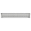 Vidaxl plantenbak 260x40x36 cm gegalvaniseerd staal zilverkleurig