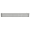 Vidaxl plantenbak 332x40x36 cm gegalvaniseerd staal zilverkleurig