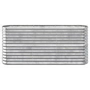 Vidaxl plantenbak 152x40x68 cm gegalvaniseerd staal zilverkleurig - afbeelding 3
