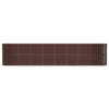Vidaxl plantenbak 332x40x68 cm gegalvaniseerd staal bruin