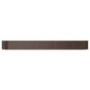 Vidaxl plantenbak 368x80x36 cm gegalvaniseerd staal bruin