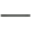 Vidaxl plantenbak 440x80x36 cm gegalvaniseerd staal grijs