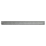 Vidaxl plantenbak 512x80x36 cm gegalvaniseerd staal zilverkleurig - afbeelding 3