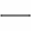 Vidaxl plantenbak 507x100x36 cm gegalvaniseerd staal antracietkleurig