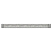 Vidaxl plantenbak 507x100x36 cm gegalvaniseerd staal zilverkleurig - afbeelding 3