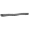 Vidaxl plantenbak 544x100x36 cm gegalvaniseerd staal antracietkleurig
