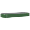 Vidaxl plantenbak 373x140x36 cm gegalvaniseerd staal groen