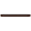 Vidaxl plantenbak 523x140x36 cm gegalvaniseerd staal bruin