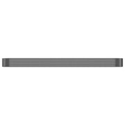 Vidaxl plantenbak 600x140x36 cm gegalvaniseerd staal antracietkleurig - afbeelding 3