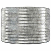 Vidaxl plantenbak 100x100x68 cm gegalvaniseerd staal zilverkleurig - afbeelding 3