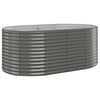 Vidaxl plantenbak 175x100x68 cm gegalvaniseerd staal grijs