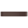 Vidaxl plantenbak 396x100x68 cm gegalvaniseerd staal bruin