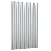 Vidaxl dakpanelen 12 st 60x36 cm gegalvaniseerd staal zilverkleurig