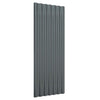 Vidaxl dakpanelen 12 st 100x36 cm gegalvaniseerd staal antracietkleurig
